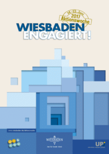 Aktionswoche Wiesbaden Engagiert! 2018 Plakat Amt für Soziale Arbeit Wiesbaden CC-Servicebüro CC CSR