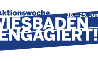 Logo Aktionswoche Wiesbaden Engagiert! 2021