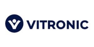 Vitronic Logo Blau